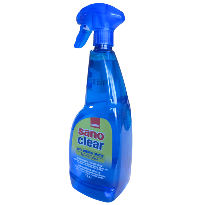 Solutie geamuri Sano Clear cu pulverizator, 1L [3]