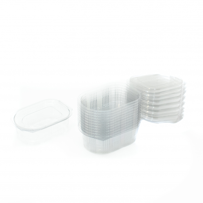 Sosiere Plastic + Capac Atasat, 50cc, Set 100 buc [4]