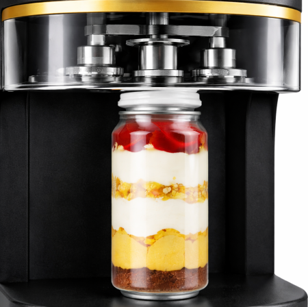 Aparat automat sigilat doze PET pentru bauturi si deserturi | Can sealer profesional pentru cafenele, bubble tea si patiserii [2]