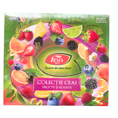 Protocol - Ceai Fares colecție 180 plicuri – fructe și plante aromatice