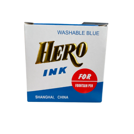 Cerneala albastra Hero Ink, calimara 50 ml [3]