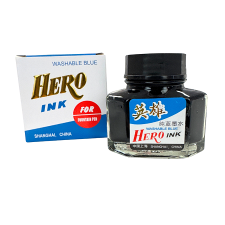 Cerneala albastra Hero Ink, calimara 50 ml [1]