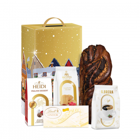 Protocol - Cos Cadou de Craciun, 6 produse + Cutie Cadou, 770 gr, The Prestige