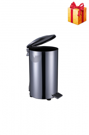 Cosuri de Gunoi - Cos de gunoi industrial cu pedala, din inox, 90 litri