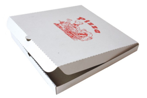 Cutii Pizza Albe, 32cm, Set 100 buc