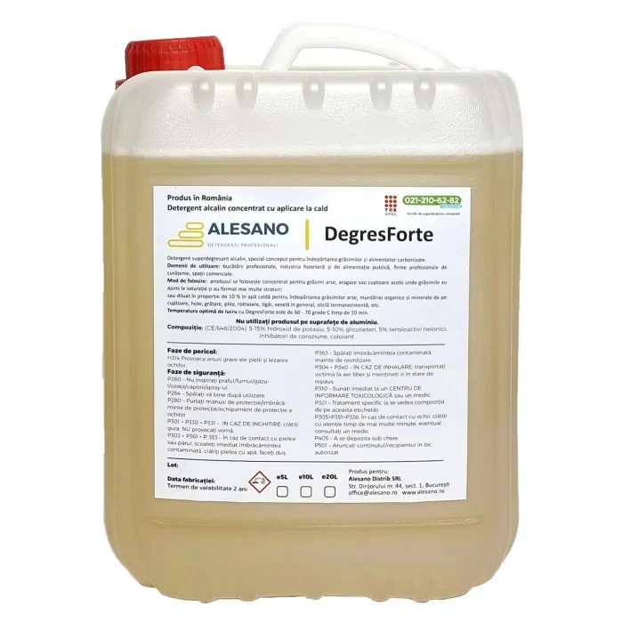 Detergenti - Degresant pentru bucatarie, 5L, Degres Forte