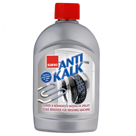 Intretinere masina de spalat - Detartrant pentru masina de spalat rufe, Sano, Anti Kalk, 500ml