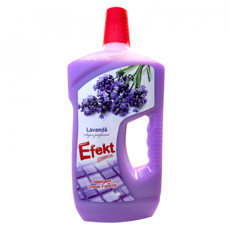 Detergenti - Efekt Detergent Gresie & Faianță Lavandă, 1L – Super Parfumat