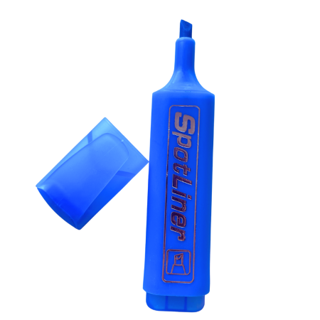 Birotica si Papetarie - Evidențiator fluorescent Albastru, Textmarker