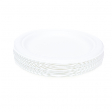 Farfurii Bio din Trestie, 22cm, Set 50 [2]