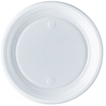 Ambalaje plastic - Farfurii Plastic Lux, 21cm, Set 50buc