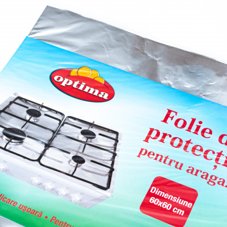 Folii Alimentare - Folie de Protectie Pentru Aragaz, Optima, 60x60cm