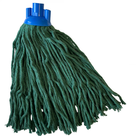 Accesorii curatenie - Mop verde din bumbac, 250g