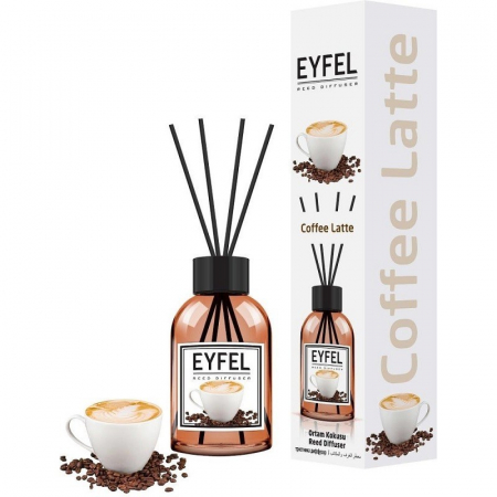 Odorizante - Odorizant camera cu betisoare Eyfel Cafea cu Lapte, 110ml