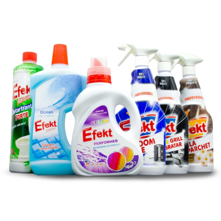 Detergenti - Pachet Efekt Profesional – Black Friday - 6 produse curatenie completa
