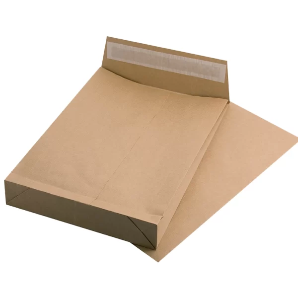 Plic C4 Kraft Siliconic cu Burduf 4 cm [1]