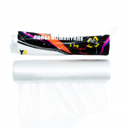 Accesorii curatenie - Pungi Alimentare 3kg, 500 buc/rola