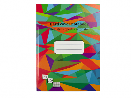 Birotica si Papetarie - Registru A4, 200 file, diverse culori