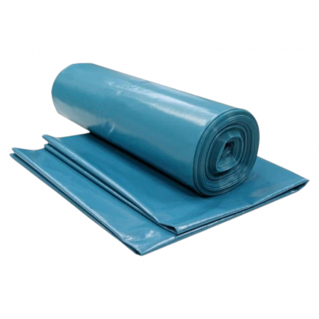 Accesorii curatenie - Saci Menajeri 120L, Albastri, 10 Buc Rola