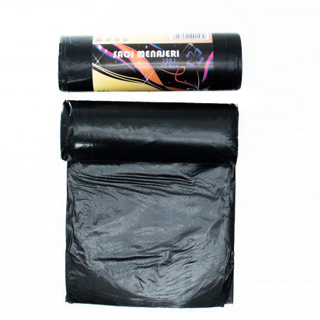 Accesorii curatenie - Saci menajeri 120L, LDPE, Ultrarezistenti, 10 buc / rola