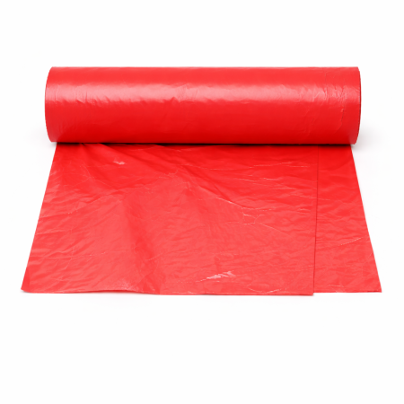 Accesorii curatenie - Saci menajeri 240L rosii 10 buc/rola