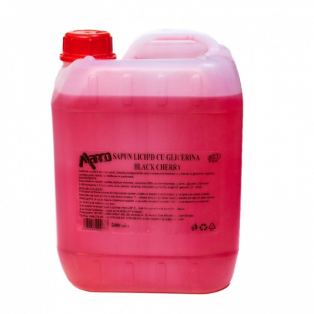 Sapunuri - Sapun Lichid Premium, Black Cherry, 5L