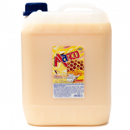 Detergenti - Sapun Lichid Premium, lapte si miere, 5L