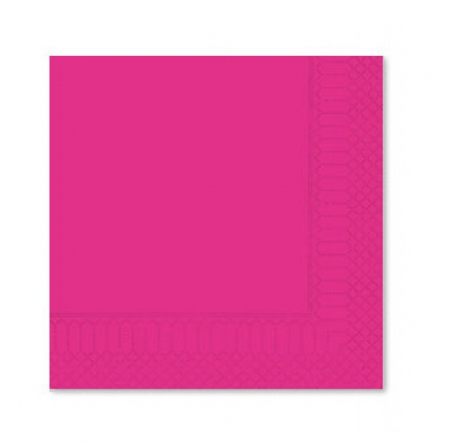 Hartie Igienica si Prosoape - Servetele Roz, 33x33cm, 2 straturi, 150buc/pac