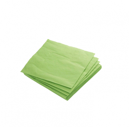 Hartie Igienica si Prosoape - Servetele Verde Deschis, 33x33cm, 2 straturi, 150buc/pac
