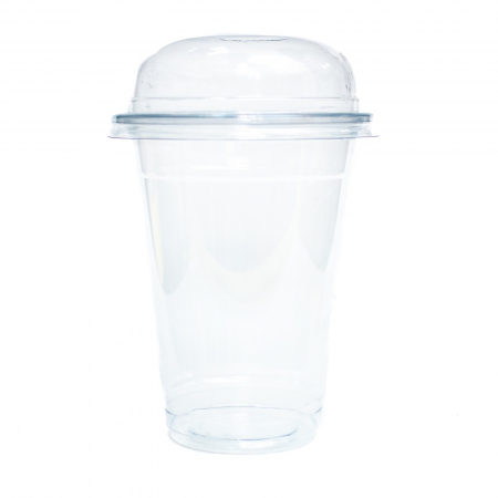 Set 100 pahare fresh & frappe, cu capac, 500ml [1]
