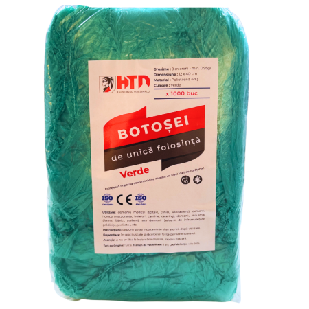 Consumabile Medicale - Set 100 buc Botosei Unica Folosinta, Verzi