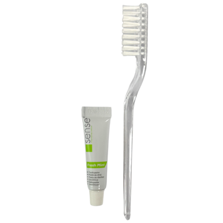 Set dentar hotelier, Sense, periuta si pasta de dinti [2]