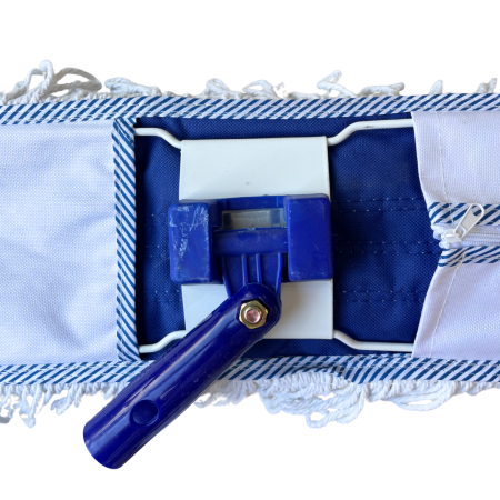 Sistem complet mop profesional 80 cm – structură + coadă + rezervă [2]
