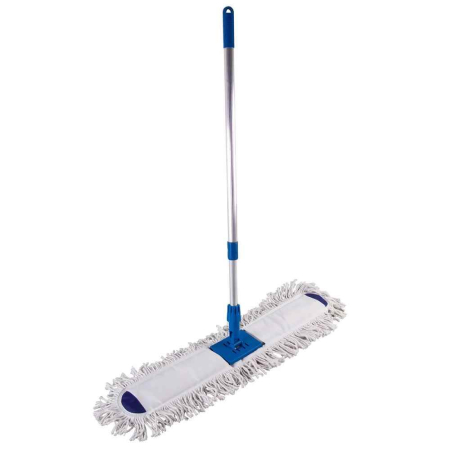 Accesorii curatenie - Sistem complet mop profesional 80 cm – structură + coadă + rezervă
