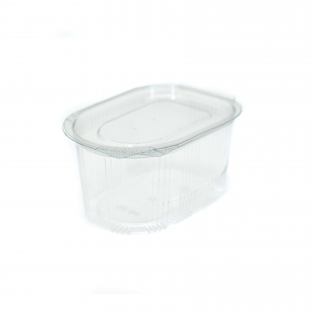 Ambalaje plastic - Sosiere Plastic + Capac Atasat, 80cc, Set 100 buc