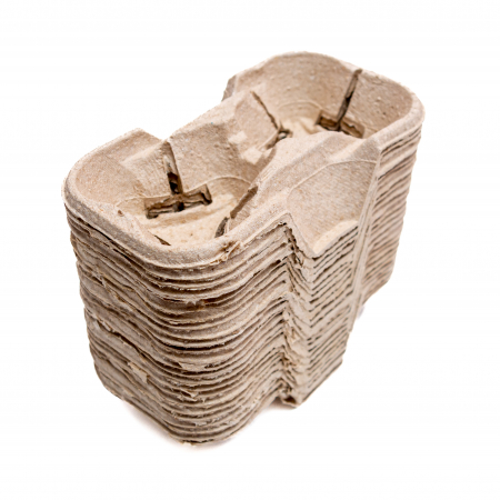 Ambalaje HoReCa - Suport din cofrag pentru 2 pahare carton