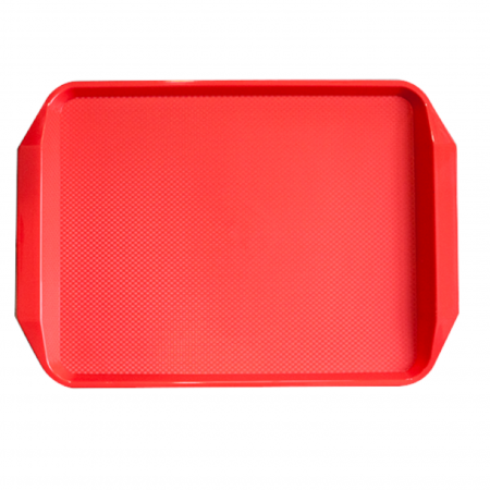 Ambalaje HoReCa - Tava autoservire rosie, 35 x 25 cm