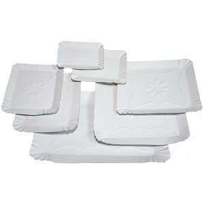 Tavite Carton T6 19 x 12.5 cm, Set 100 buc
