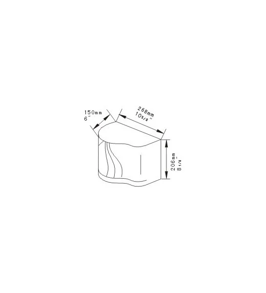 Uscator de maini din aluminiu HD2000 [1]