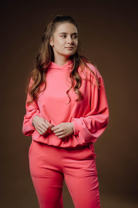 Trening Velvet Neon Pink [3]