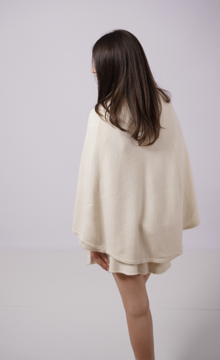 Fustă din Cașmir 100% – Soft Ivory [6]