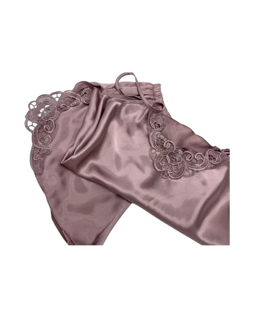 Pijama scurtă din satin Shady Lady [3]