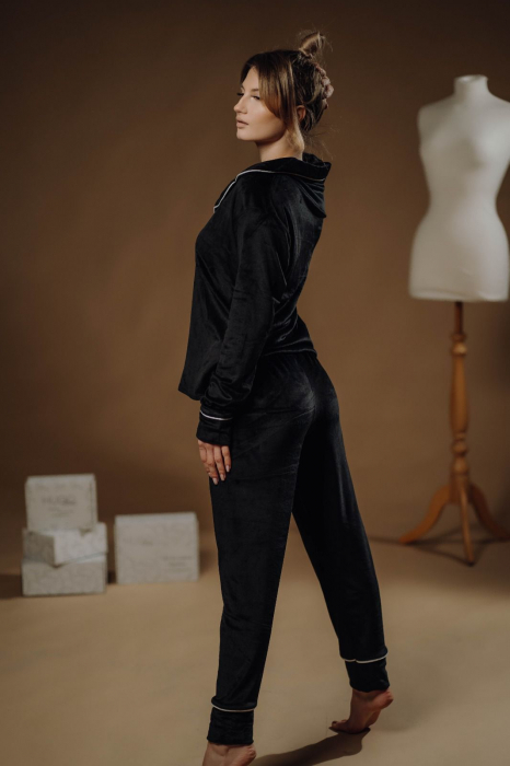 Pijama Velvet Black [4]
