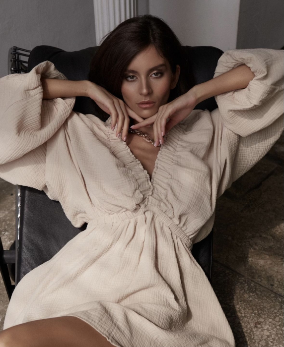 Rochie Eva bej [5]