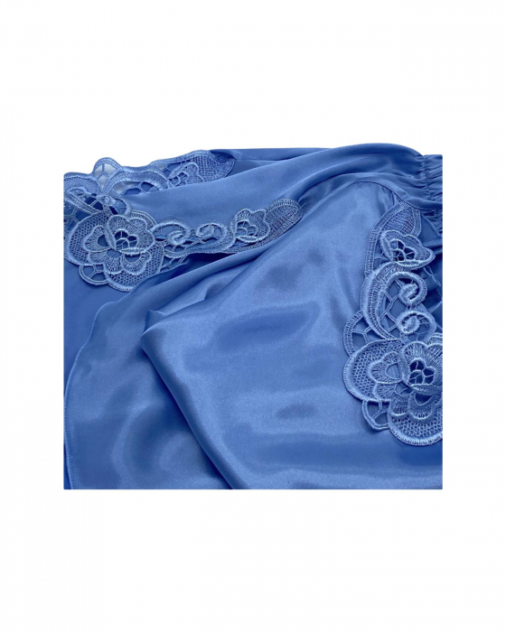 Pijama scurtă din satin Cold Breeze [4]