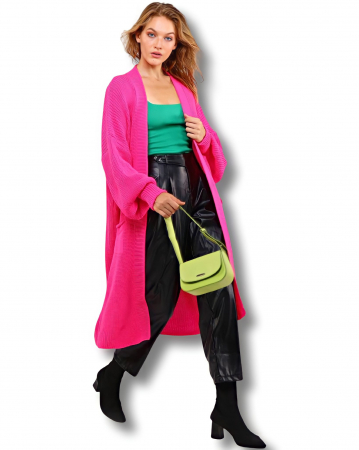 Pulovere - Cardigan dama Magenta
