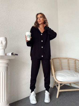 Compleu tricot dama negru Fossil [0]