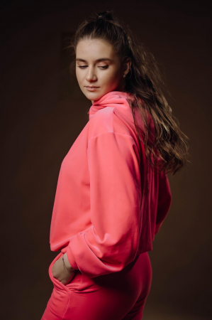 Trening Velvet Neon Pink [1]