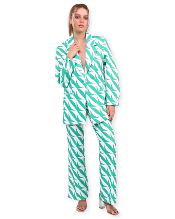 Costum Dama, pantalon evazat Cindy | Costum dama cu atitudine [2]