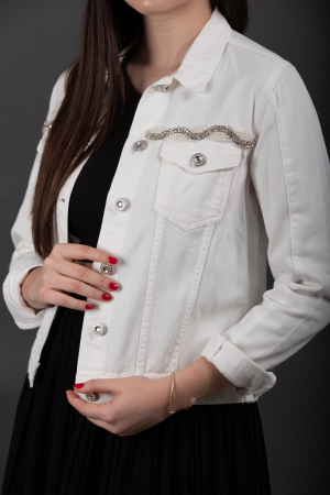 Geaca Denim Handmade Otilia [2]